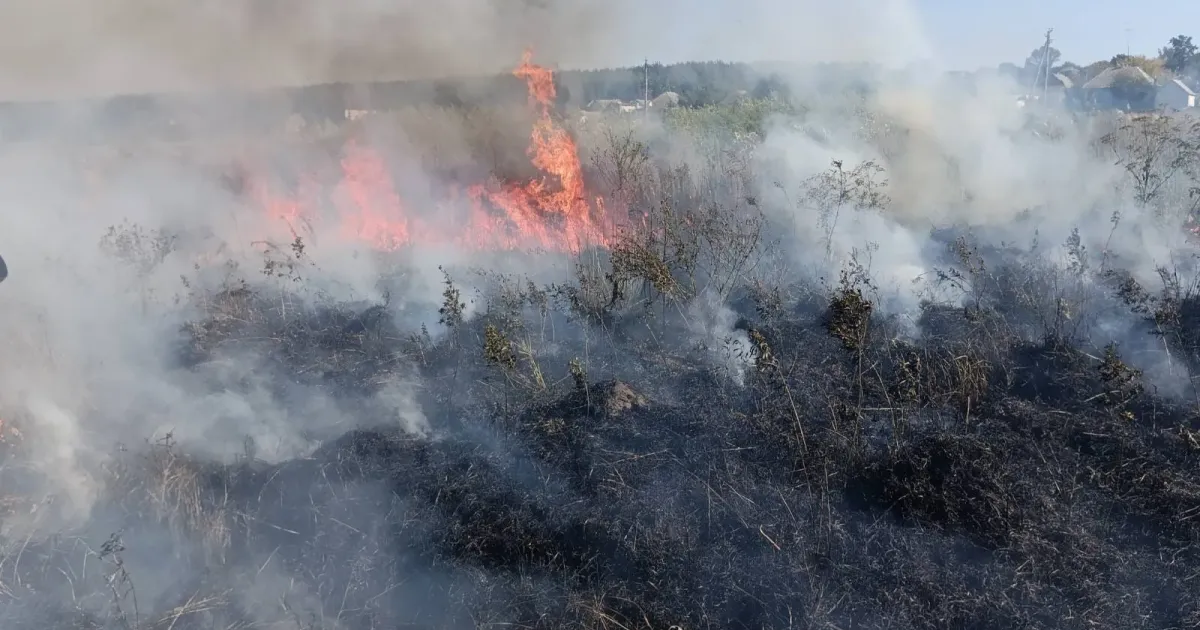 Фото: Харківське районне управління ГУ ДСНС України в Харківській області У Новій Водолазі горів будинок на порталі Gromada Group