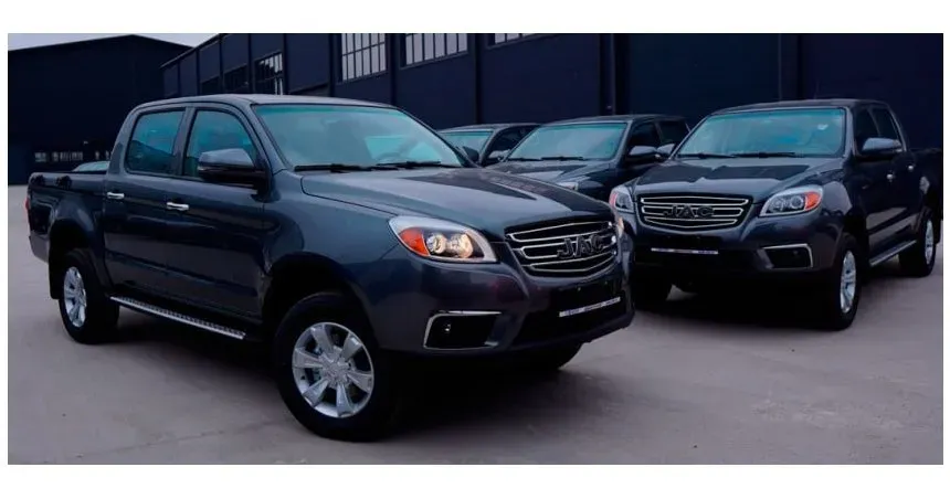 Фото: офіційний сайт JAC Motors Ukraine Нововодолазька громада хоче придбати три пікапи за 3,5 млн гривень на порталі Gromada Group